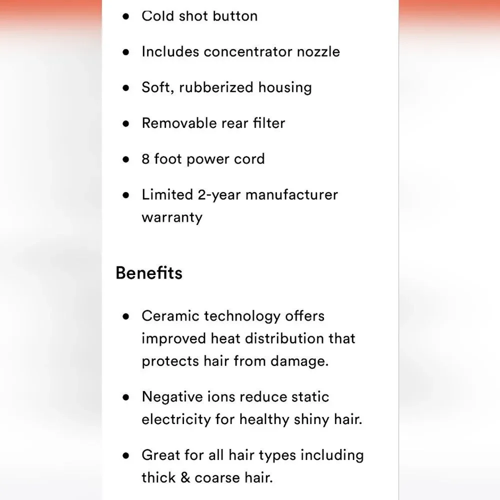 BaBylissPRO Ceramix Extreme Professional‎ Ceramic Dryer- Pink